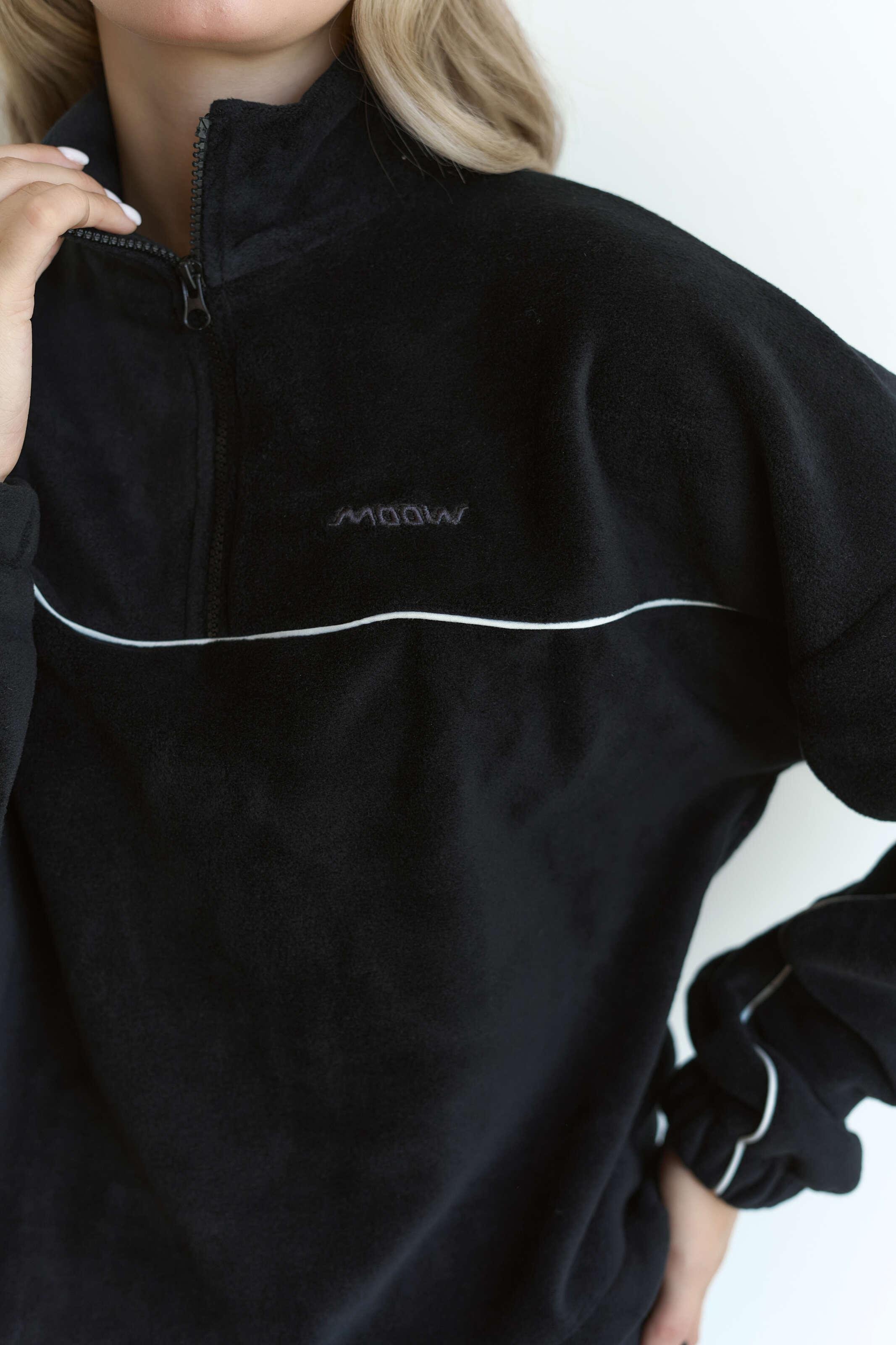 Костюм флісовий FLOW S/M Чорний (10101SM) - фото 5