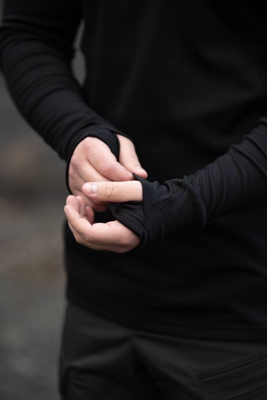 Гольф із мікродайвінгу MILITARY L Чорний (5891866) - фото 2