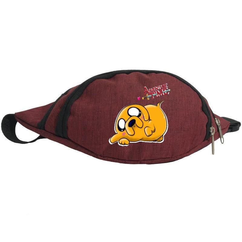 Поясная сумка-бананка Cappuchino toys Adventure Times AT-09 Бордовый (1404954830)
