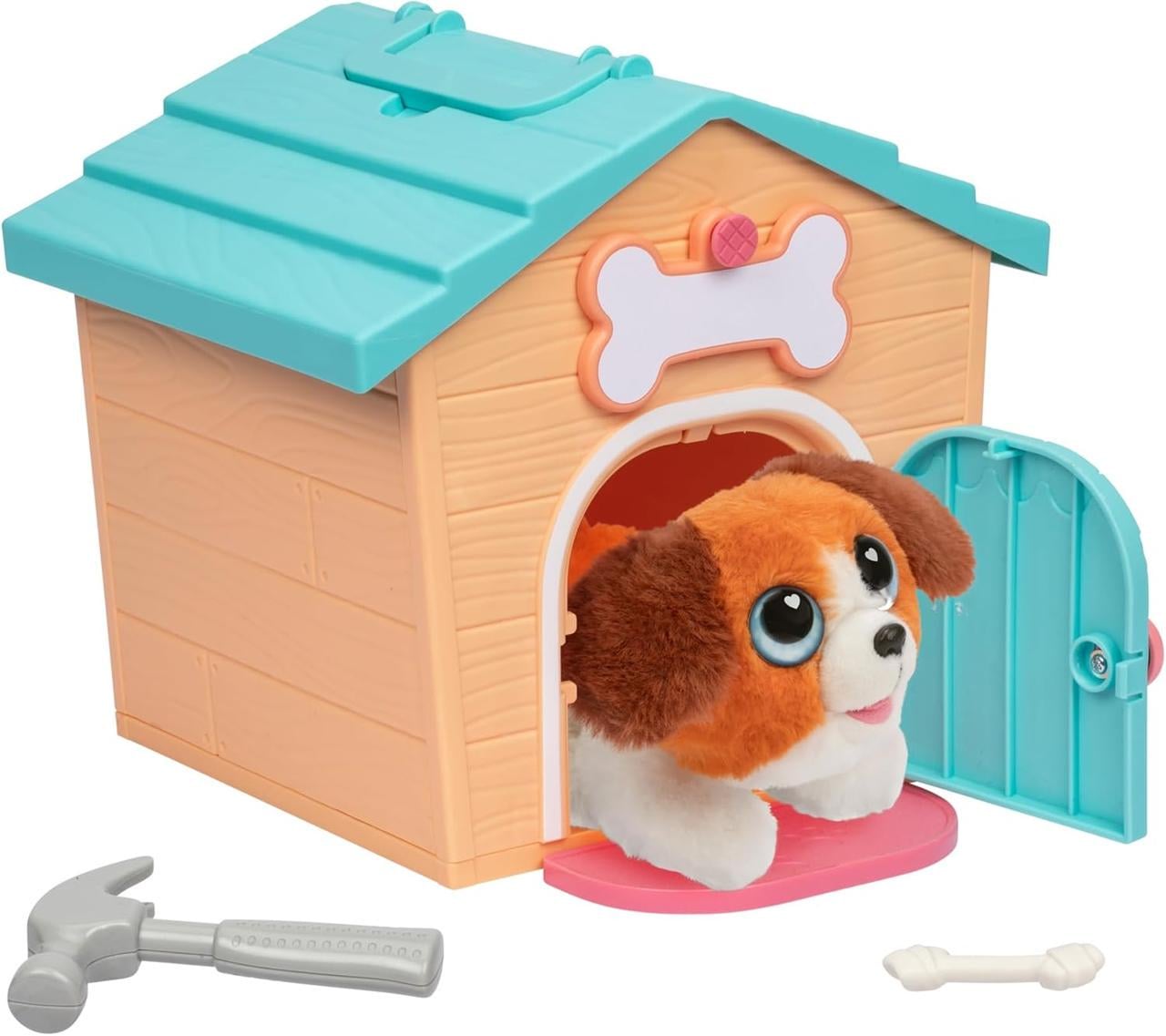 Игрушка Moose Little Live Pets Домик с плюшевой собачкой