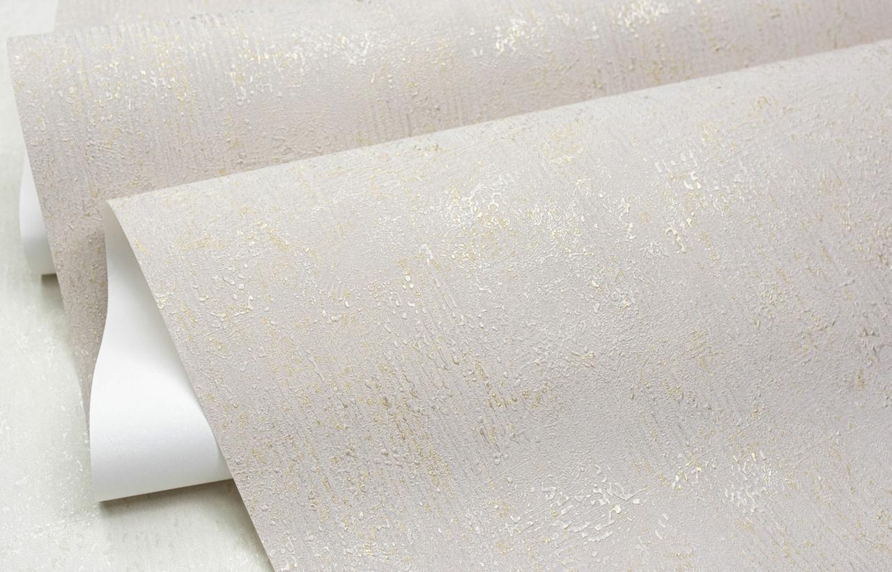 Обои флизелиновые SINTRA JACOMO UNI 423127 винил горячего тиснения 1,06х10,05 м Бежевый