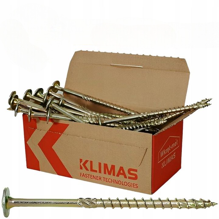 Шуруп конструкционный Wkret-Met WKCP-06050 6x50 мм 100 шт. (2669325678)