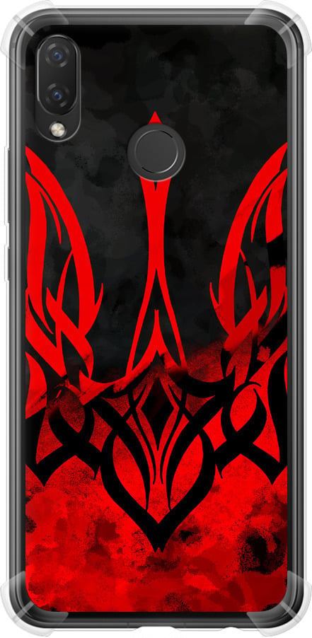 Чехол на Huawei P Smart Plus Герб Украины v2 (5312sp-1555-42517)