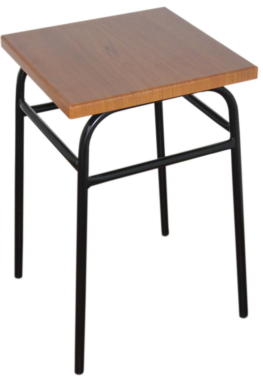 Табурет кухонний Класик ніжки Чорний/Горіх (10878509) - фото 1 Табурет кухонний Класик ніжки Чорний/Горіх (10878509) - фото 1