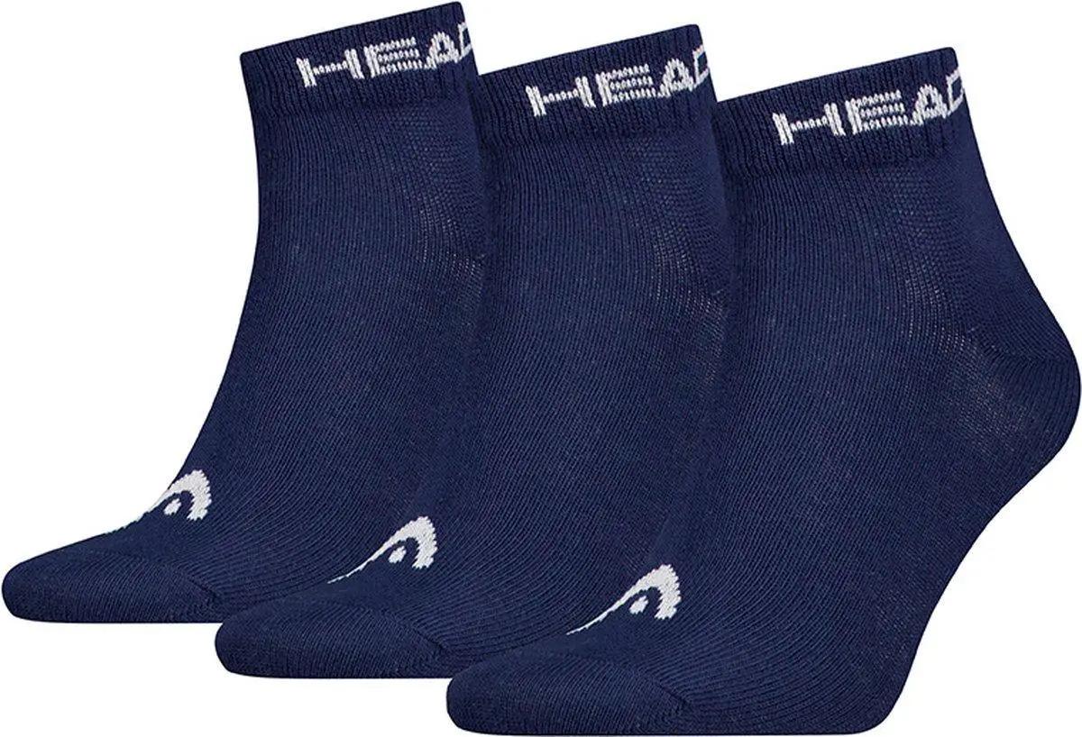 Шкарпетки Head Elements all sports quarter 3 pairs р. 35-38 Темно-синій (701229010-003 35-38)