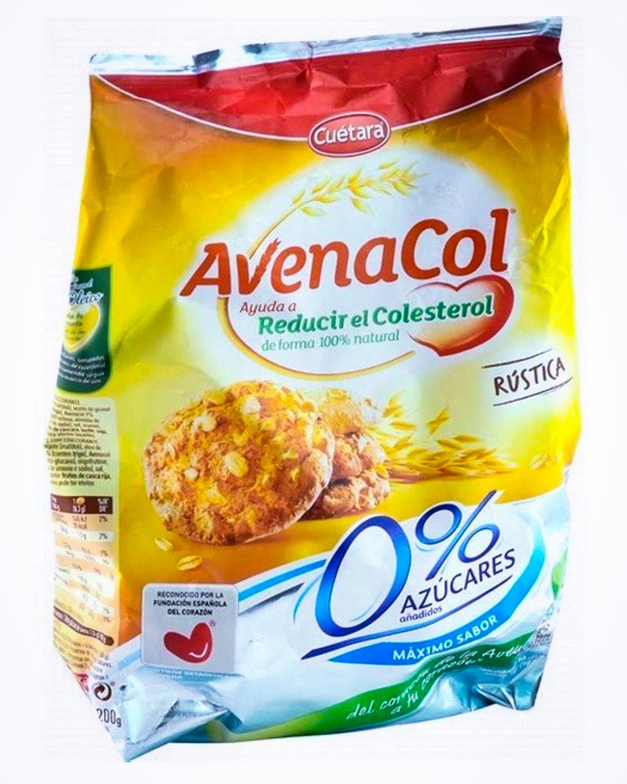 Печенье овсяное без сахара Avenacol Cuetara 200 г