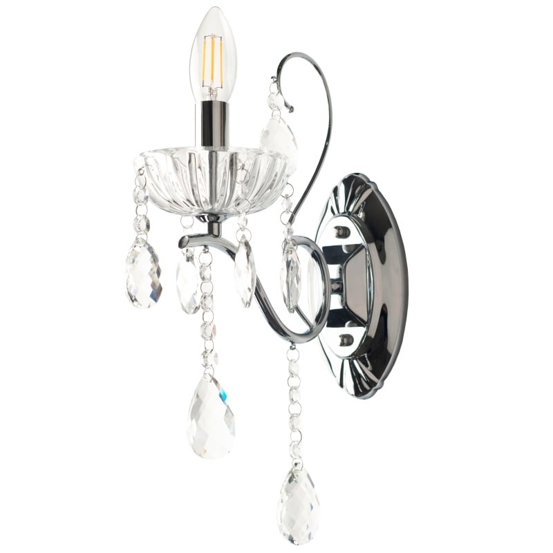 Бра Brille BCL-668W/1 E14 CH (26-662)