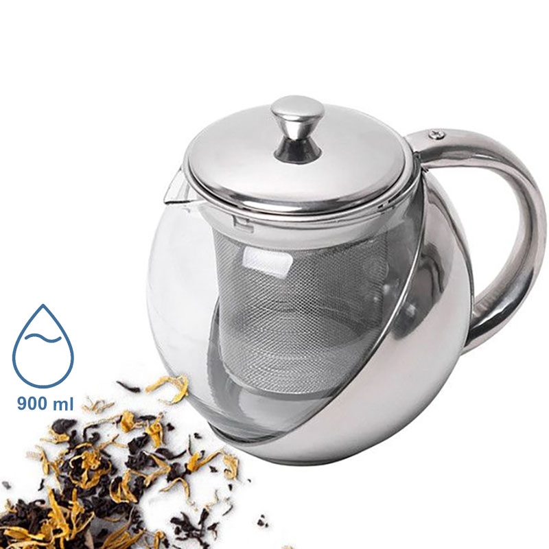 Заварник Unique UN-1163 френч-прес нержавіюча сталь 900 мл (23793752) - фото 4 Заварник Unique UN-1163 френч-прес нержавіюча сталь 900 мл (23793752) - фото 4