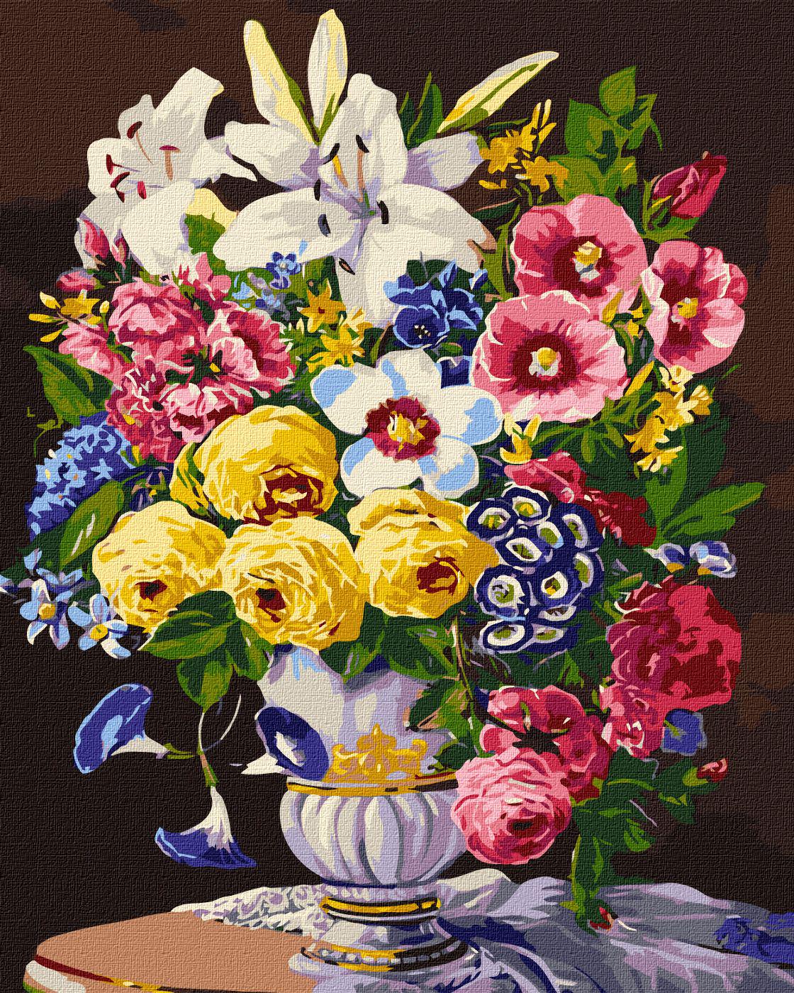 Картина по номерам Идейка Торжество природы 40x50 см без коробки (KHO3239)