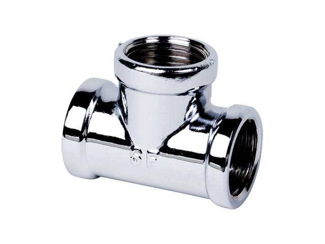 Тройник Aqua-World SF 1/2 ВВВ Хром (Ф2т1х-15)