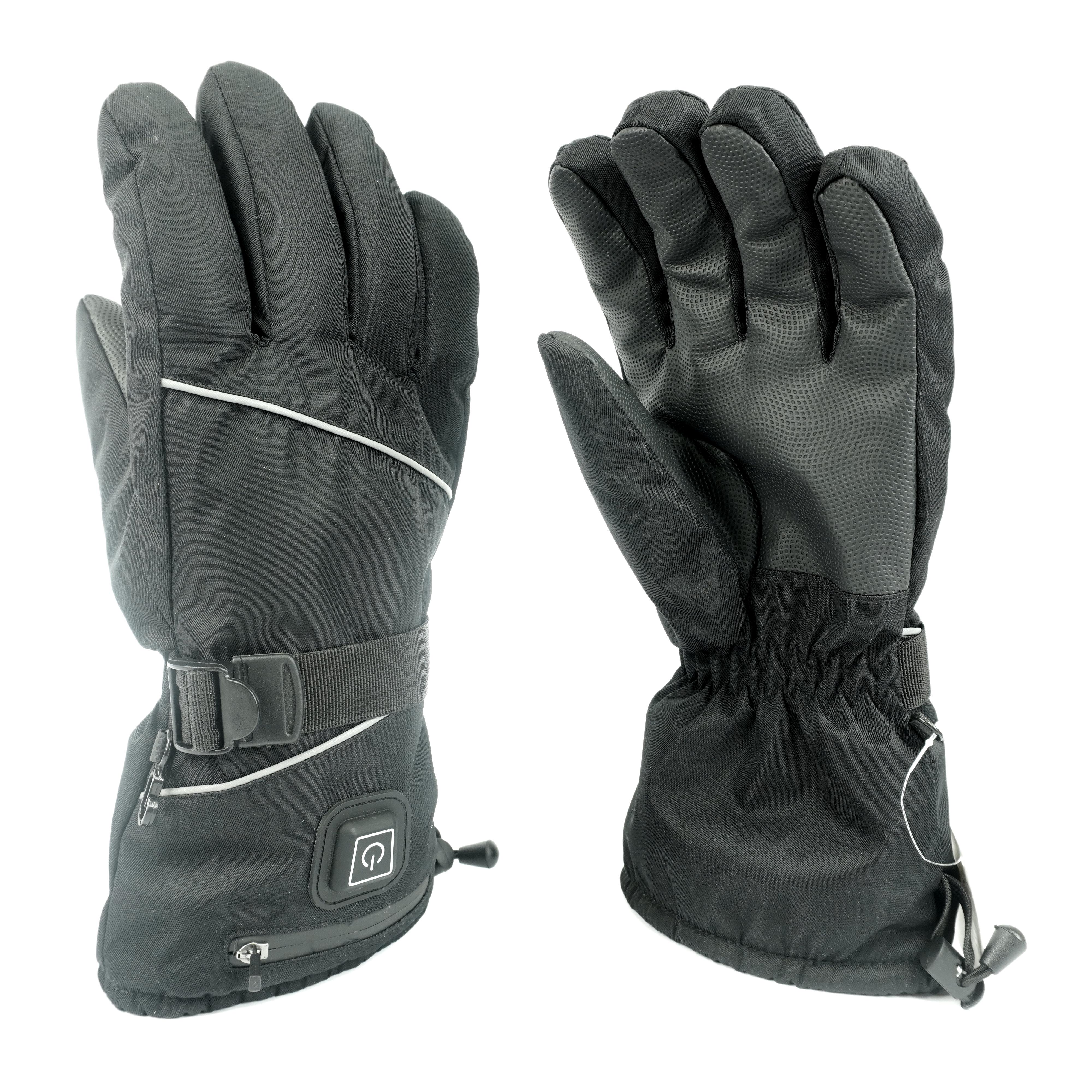 Рукавиці з підігрівом 3 температурні режими 2 акумулятори по 5000 мA/г Чорний (040702) - фото 3 Рукавиці з підігрівом 3 температурні режими 2 акумулятори по 5000 мA/г Чорний (040702) - фото 3