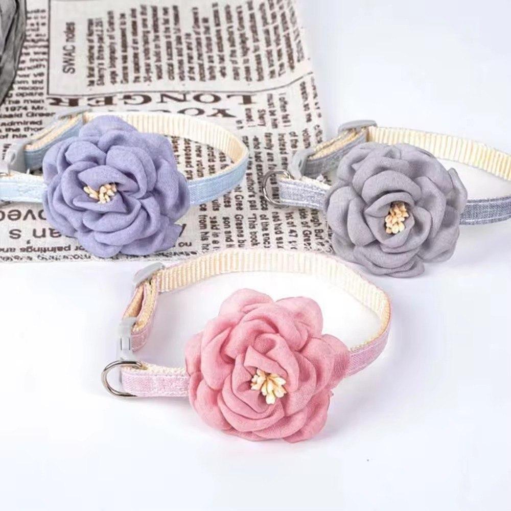 Нашийник для кішок Kitty прикрашений квіткою S/20-27 см Фіолетовий (2349983191) - фото 3 Нашийник для кішок Kitty прикрашений квіткою S/20-27 см Фіолетовий (2349983191) - фото 3