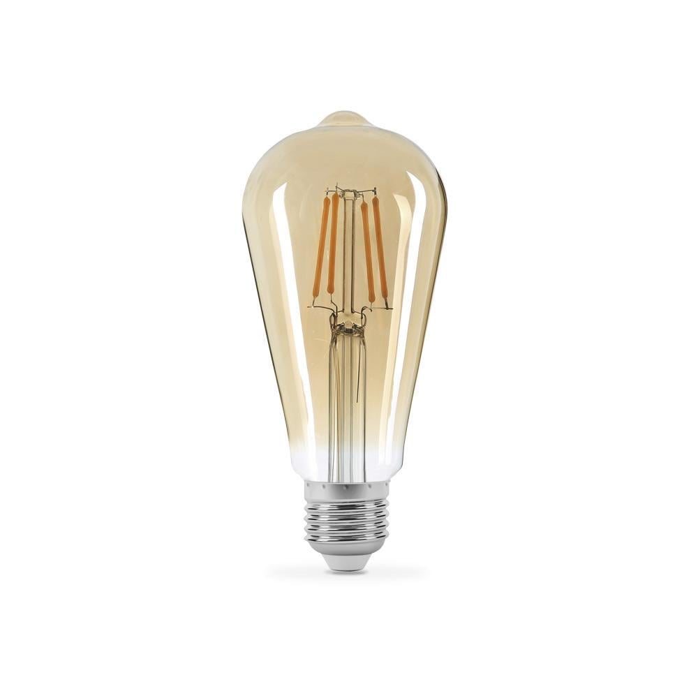 Лампа декоративна Titanum ST64 6 Вт E27 2200 K TLFST6406272A Бронза (25527)