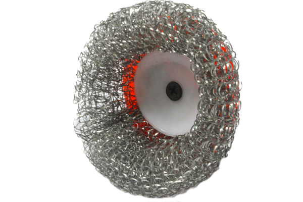 Скребок металевий із пластмасовою ручкою - фото 3