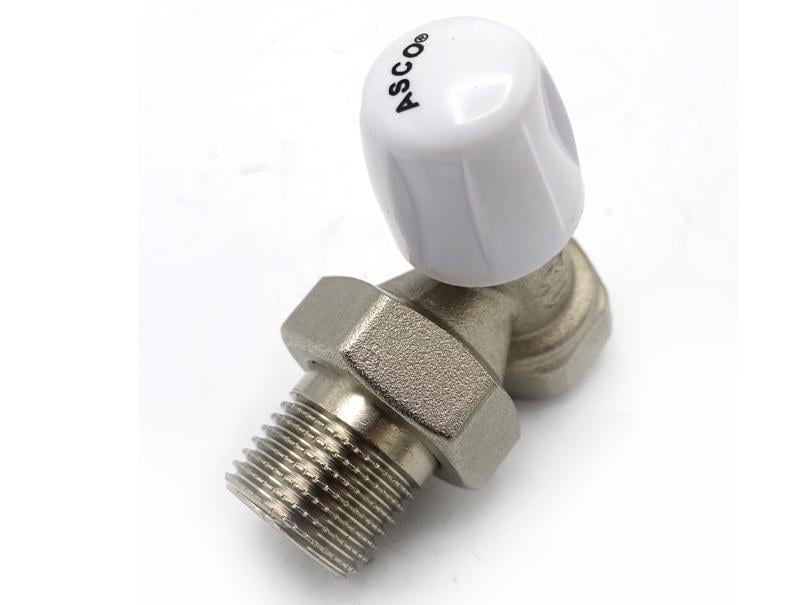 Кран радіаторний ASCO 1/2" кутовий зворотній (RS-AS-RV02) - фото 4 Кран радіаторний ASCO 1/2" кутовий зворотній (RS-AS-RV02) - фото 4