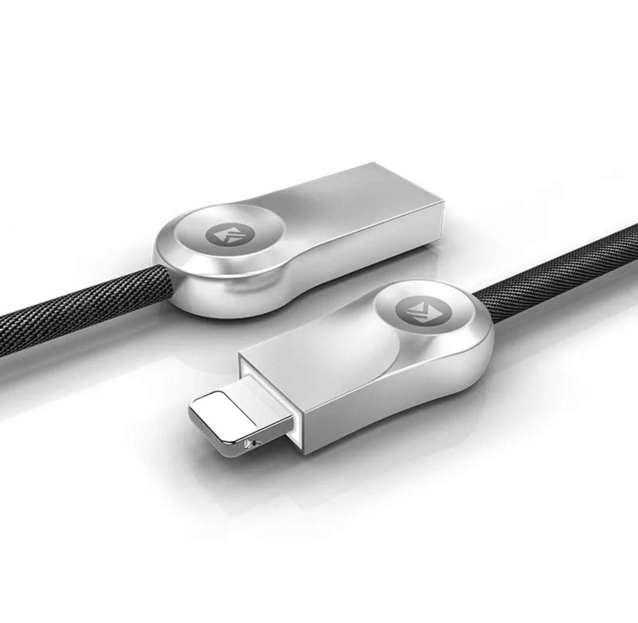 Кабель USB быстрой зарядки Floveme с разъемом Lightening 1 м Черный (831400451) Кабель USB быстрой зарядки Floveme с разъемом Lightening 1 м Черный (831400451)