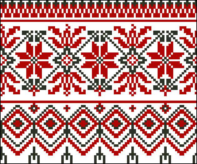 Вишиванка на авто 3D Tuning Studio Карпати 40 1000х200х0,15 мм (1314)