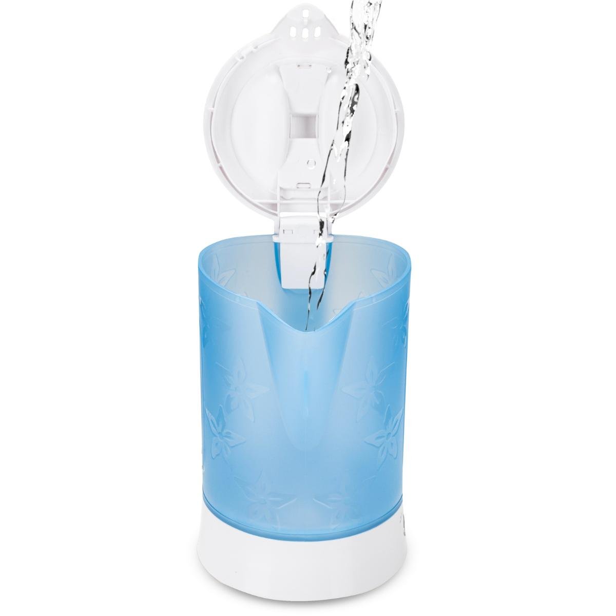 Электрочайник дорожний Kamille KM-1718В пластиковый с кружками и ложками 650 W 0,6 л Голубовато-белый (124-84-1718B) - фото 5 Электрочайник дорожний Kamille KM-1718В пластиковый с кружками и ложками 650 W 0,6 л Голубовато-белый (124-84-1718B) - фото 5