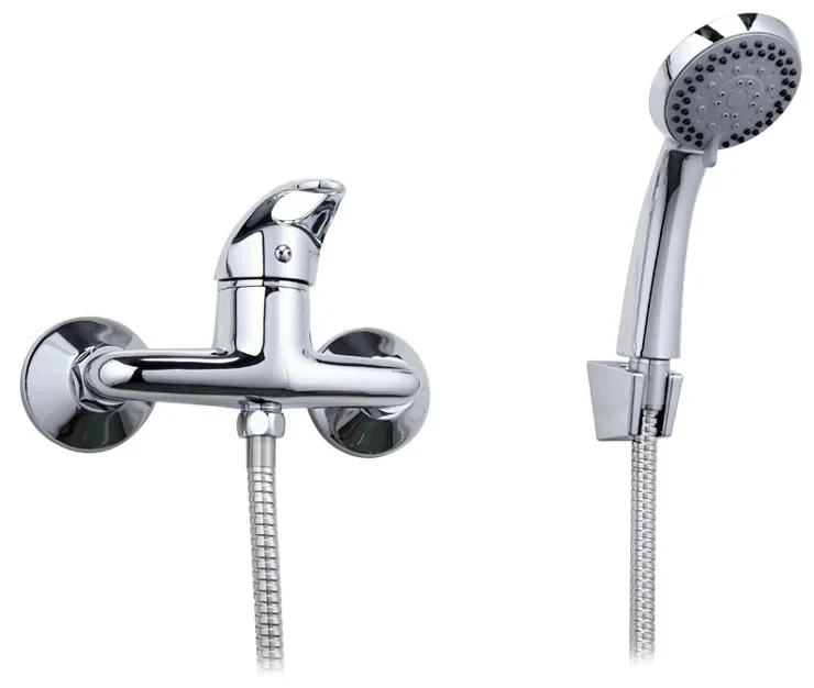 Смеситель для душа Frap F2003 с душевым гарнитуром Хром (F2003) Смеситель для душа Frap F2003 с душевым гарнитуром Хром (F2003)