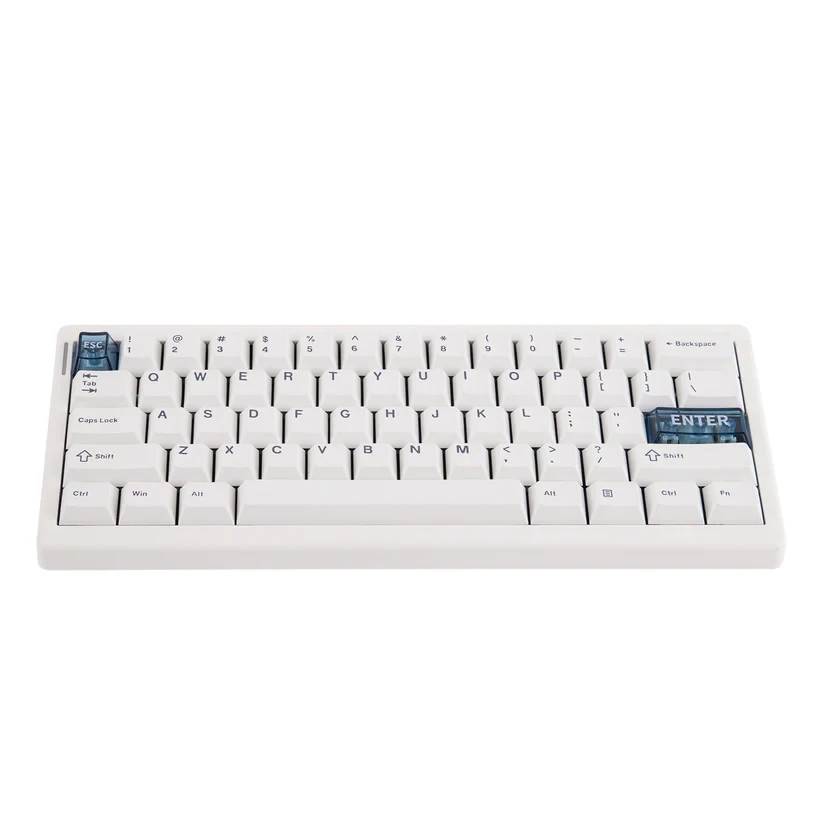 Клавиатура механическая игровая Cidoo QK61 V2 60% форм-фактор горячая замена RGB Gasket Mount Белый (26447205) - фото 2 Клавиатура механическая игровая Cidoo QK61 V2 60% форм-фактор горячая замена RGB Gasket Mount Белый (26447205) - фото 2