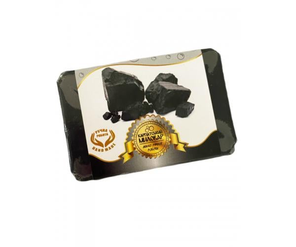 Мило велике карпатське Чорне вугілля Мило велике карпатське Чорне вугілля