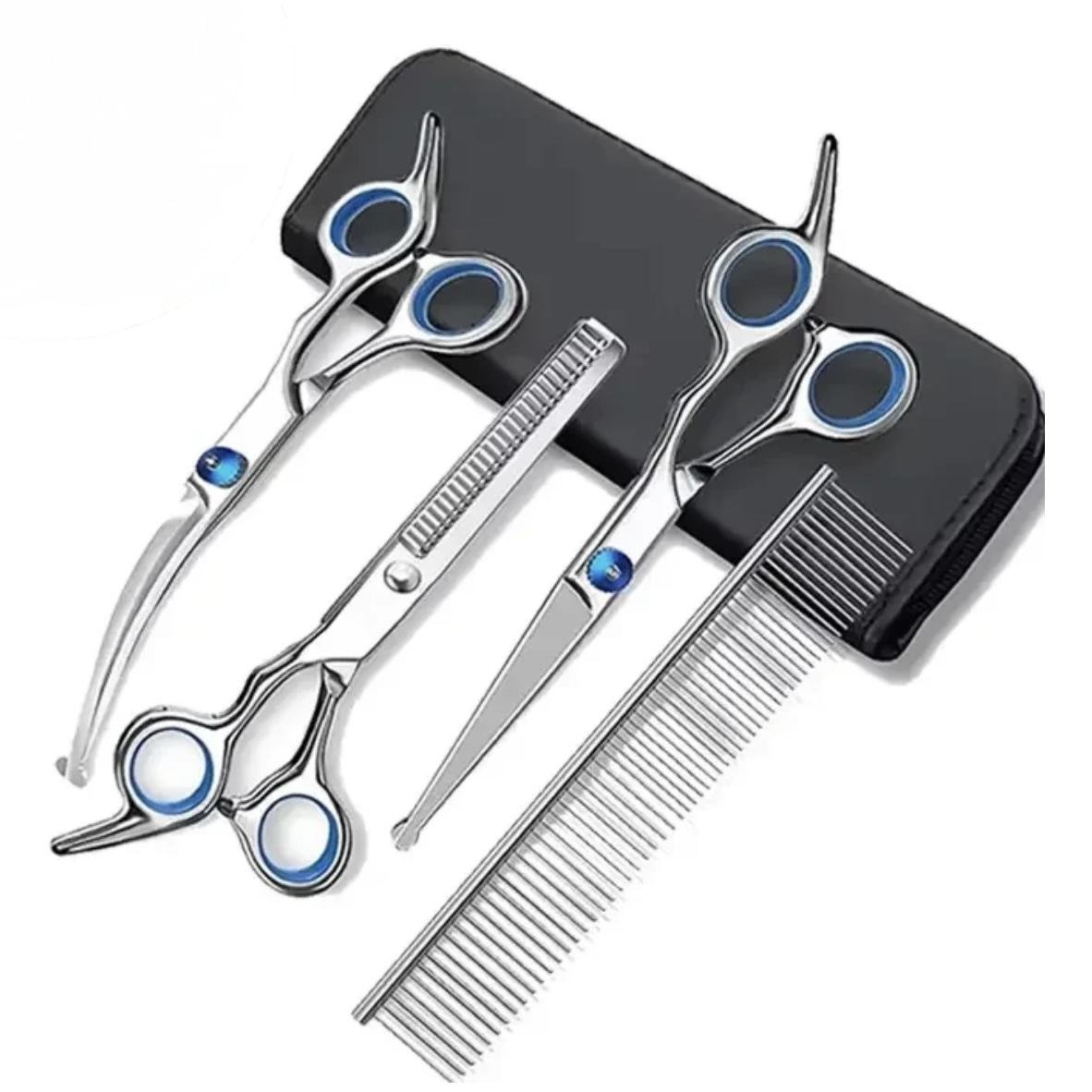 Набор для груминга животных в чехле для стрижки домашних кошек и собак - фото 1 Набор для груминга животных в чехле для стрижки домашних кошек и собак - фото 1