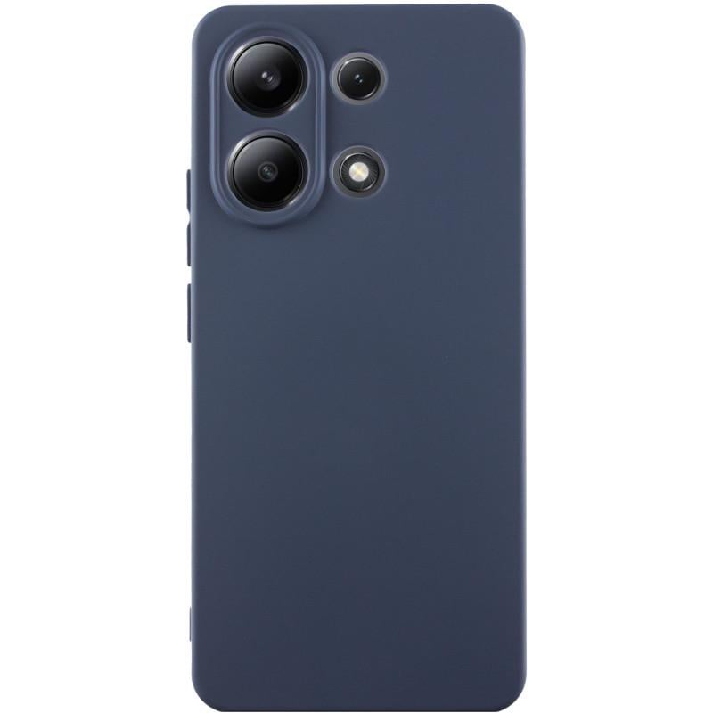 Противоударный чехол Silicone Cover Lakshmi Full Camera (AA) для Xiaomi Redmi Note 13 5G синий