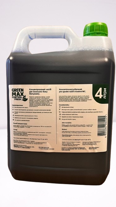 Концентрат для биотуалетов жидкость Max Control Fresh 4 л и 1 л - фото 2