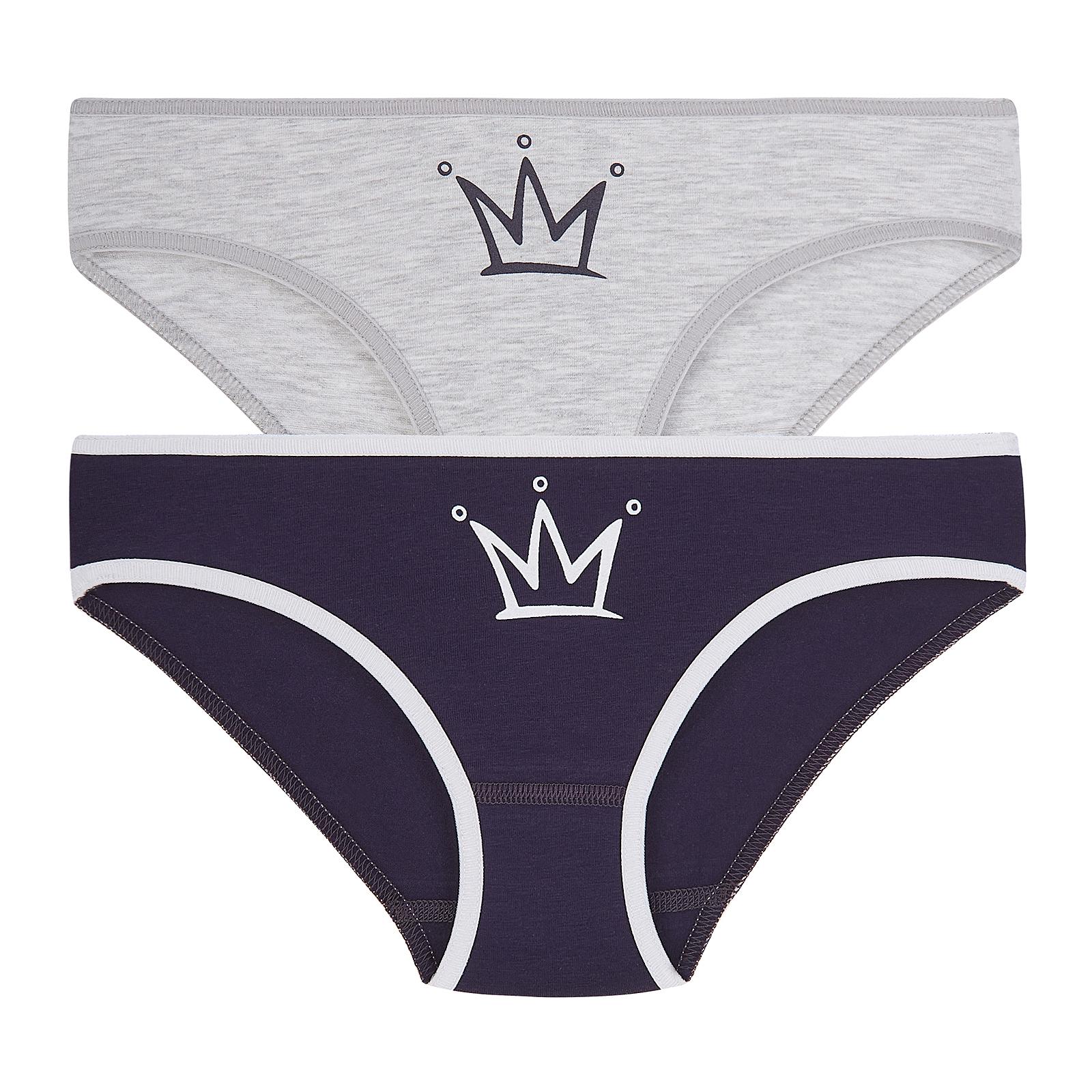 Труси дитячі для дівчаток ЛяЛя К12СК111 2 шт. 164 см Різнокольоровий (2000000192796)