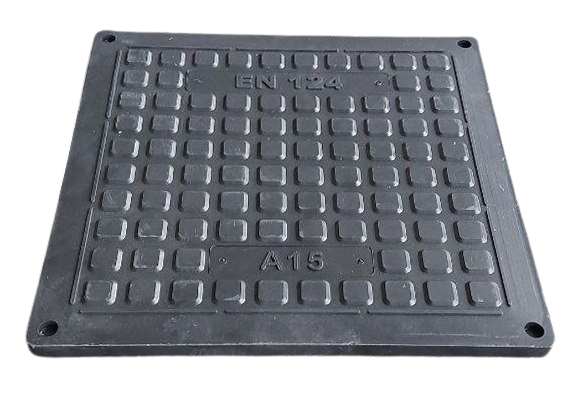 Крышка люка канализационного Войс А15 600х600 мм 4 т Черный (voys61)