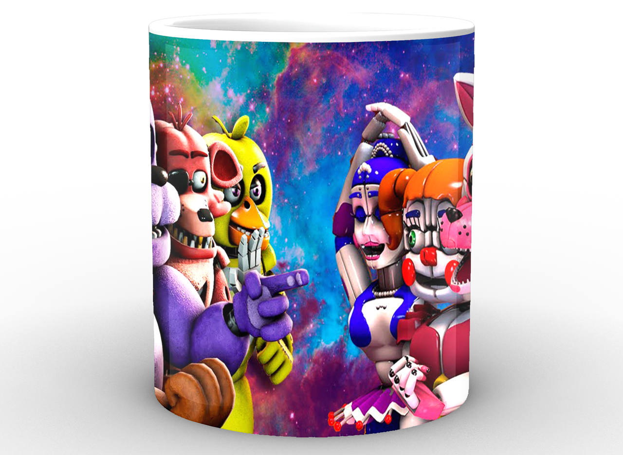 Чашка GeekLand Пять ночей с Фредди постер 330 мл