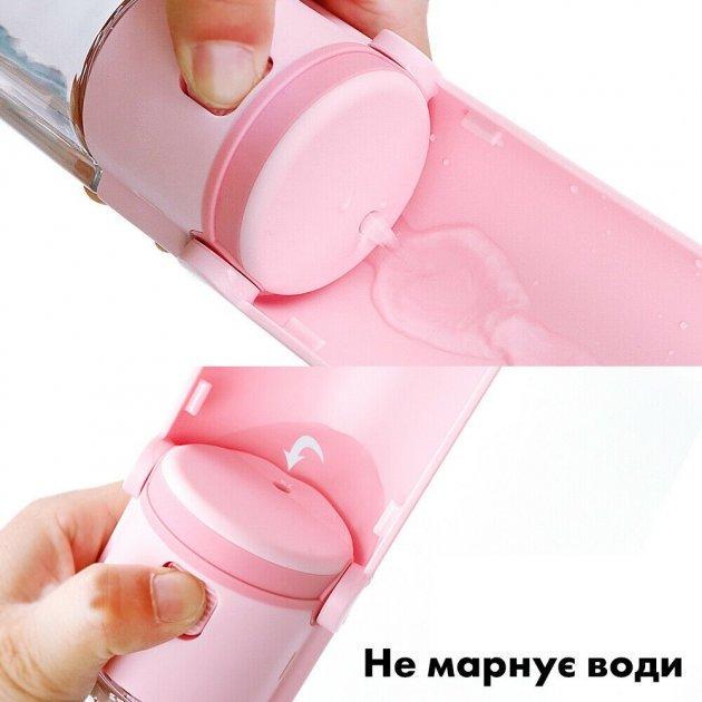 Поилка походная для собак Redminut 300 мл со шнурком Розовый (1604131081) - фото 4 Поилка походная для собак Redminut 300 мл со шнурком Розовый (1604131081) - фото 4