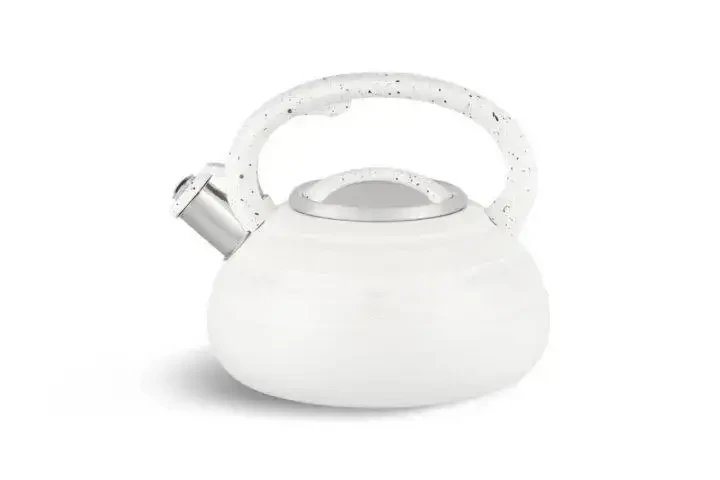 Чайник со свистком Edenberg из нержавеющей стали 3,0 л Белый (EB-8841)