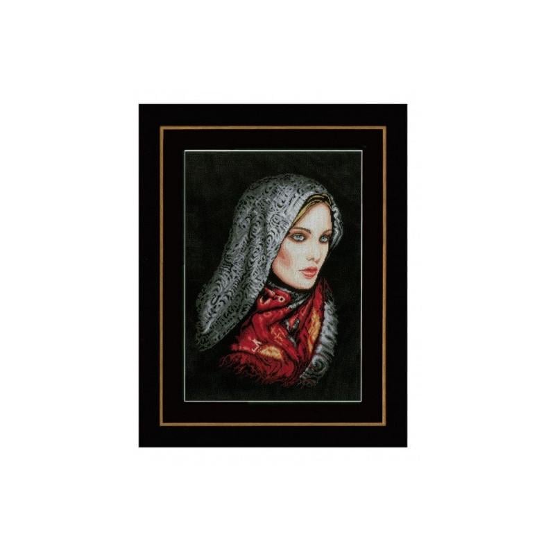 Набір для вишивки хрестиком Lanarte PN-0155033 Жінка в вуалі (18691)