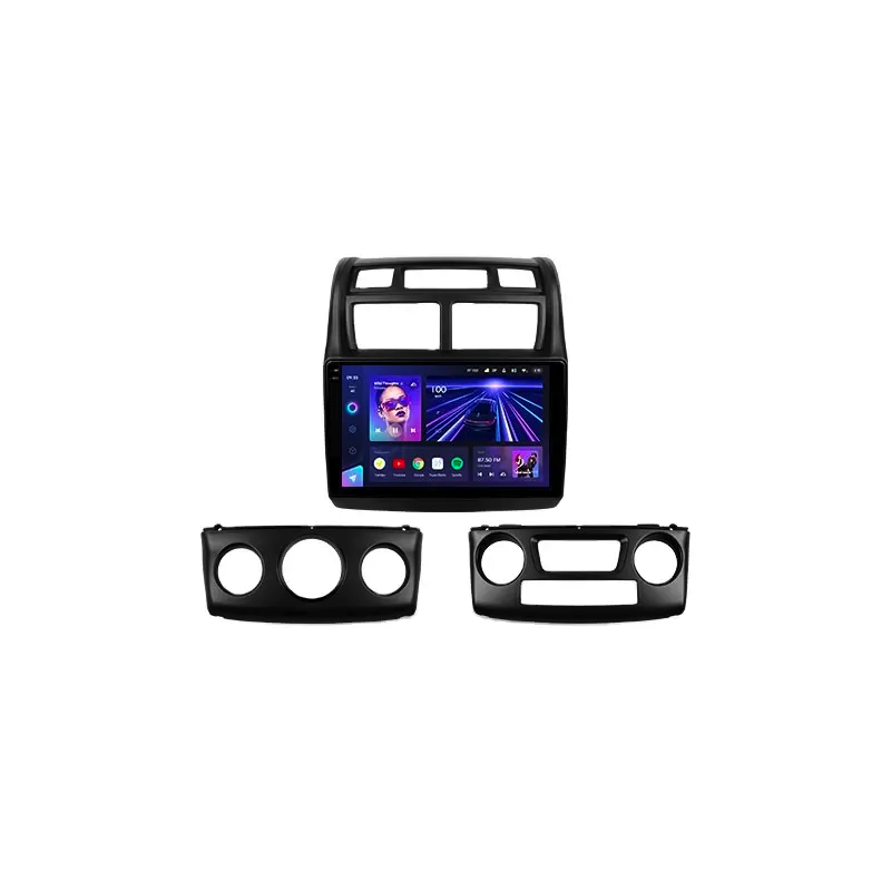 Автомагнитола штатная Teyes для Kia Sportage 2 2007-2009 Android CC3 2K 6/128G Wi-Fi/4G