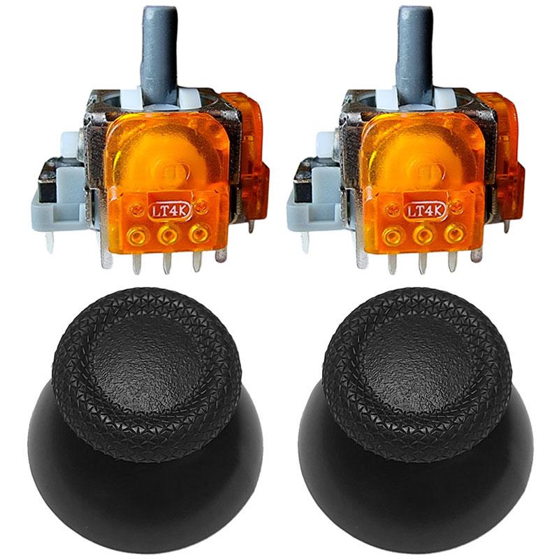 Механізм 3D стік джойстика PS5 з датчиком TMR 2 шт./стік V1 2 шт. Чорний