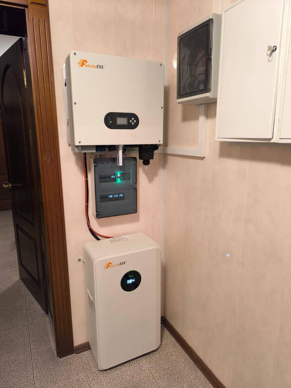 Акумулятор для сонячної батареї Felicity LUX-E-48100LG03 літій-іонний 5,12 кВт 100 Аh 51 Вт (2749577595) - фото 10