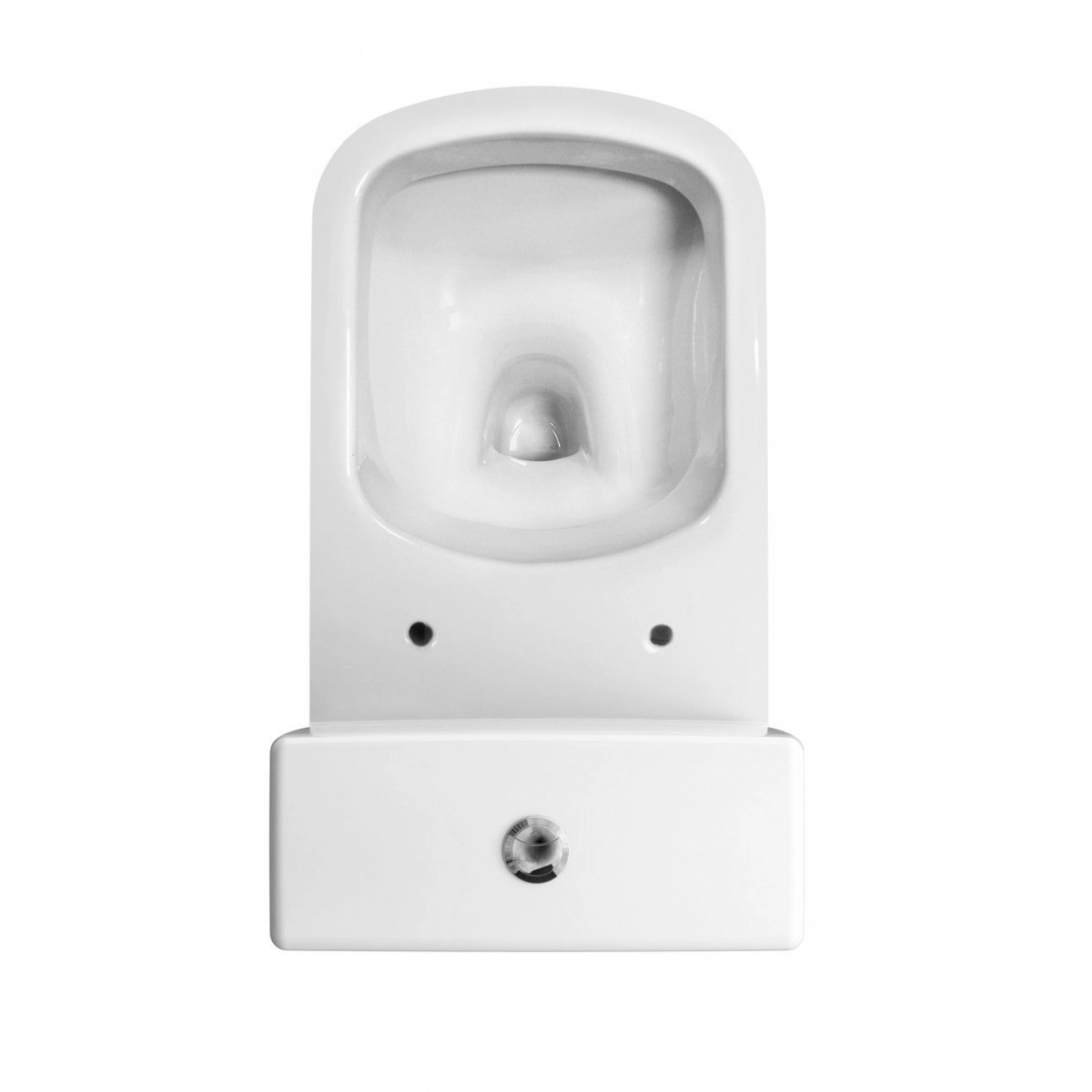 Компакт Cersanit Colour CleanOn горизонтальний злив/3/6 л/нижнє підведення води/дюропластове сидіння повільного падіння (160424311) - фото 2