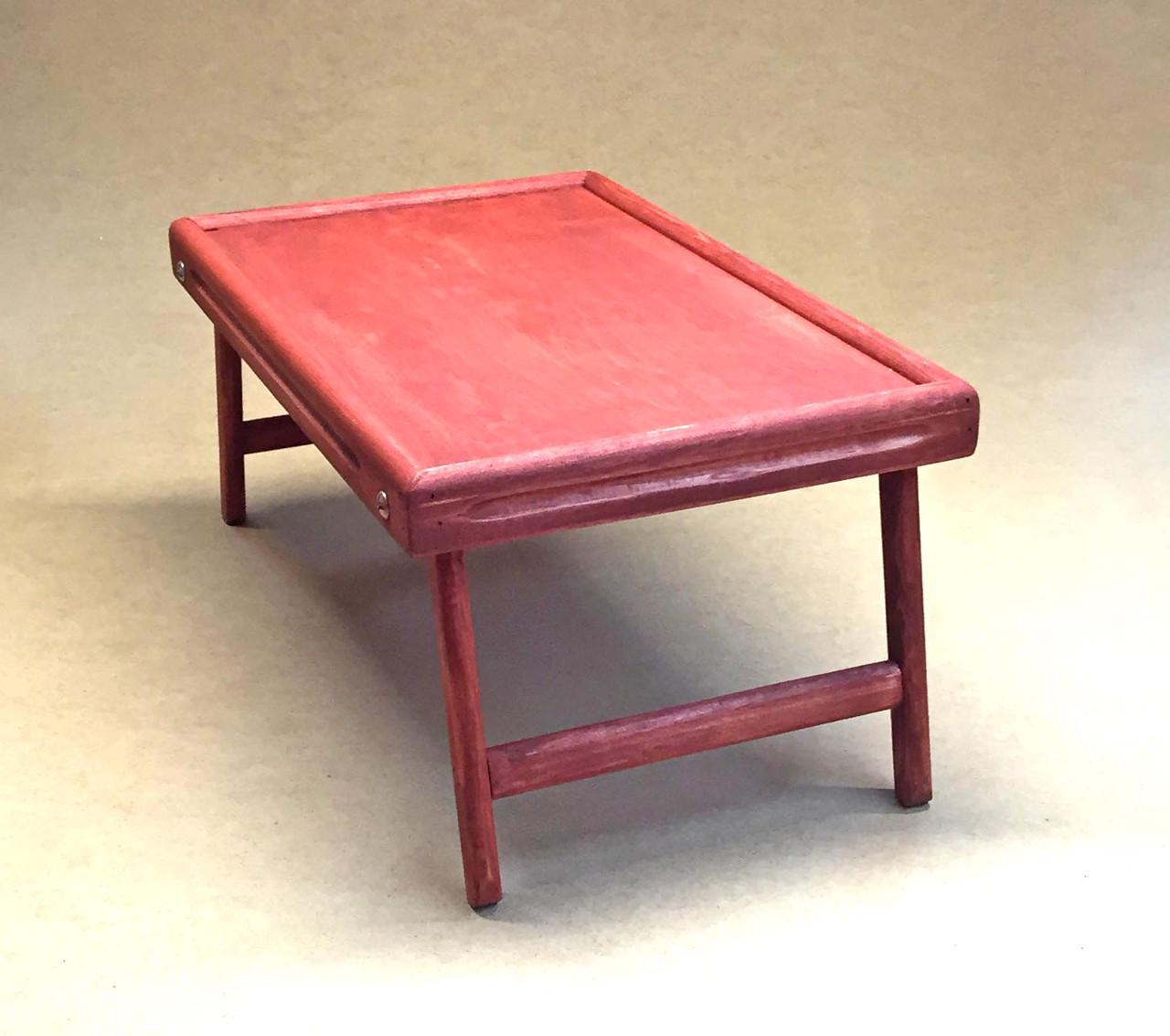 Столик-піднос для сніданку з дерева Даллас Корал (СТП-000314) - фото 5