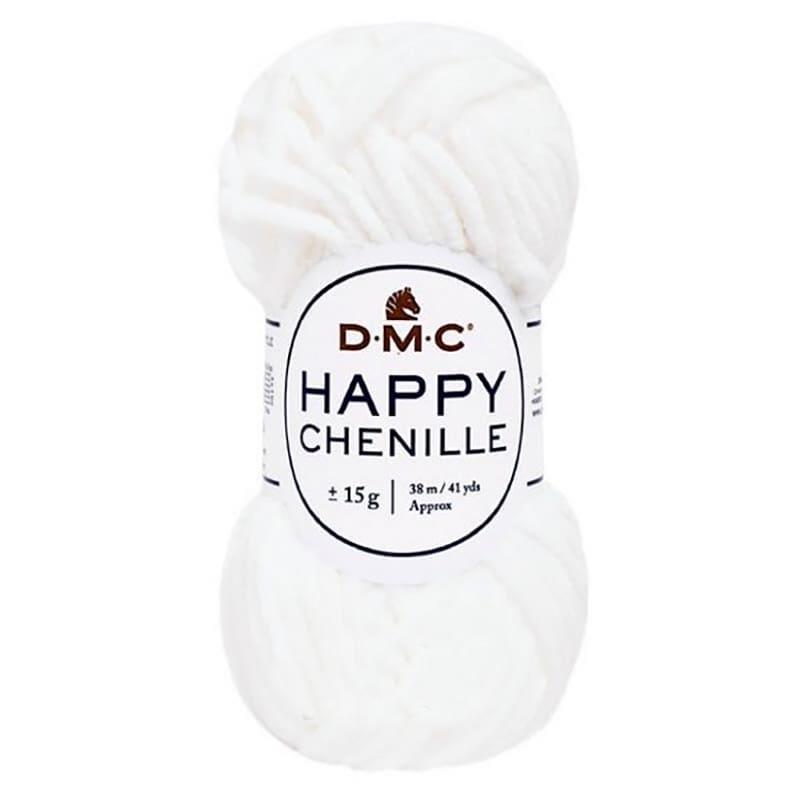 Пряжа DMC Happy Chenille 20 Белый