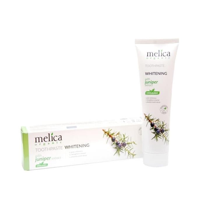 Зубна паста відбілююча Melica Organic c екстрактом ялівцю 100 мл (4770416002221)