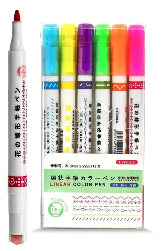 Набор линеров WW00913ST 6 цв.