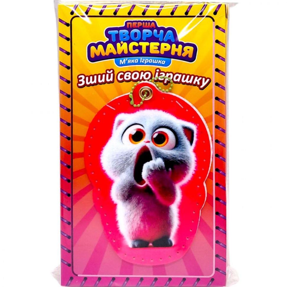 Игрушка мягкая своими руками Котенок 14 см Розовый (RN-250-N-1999)