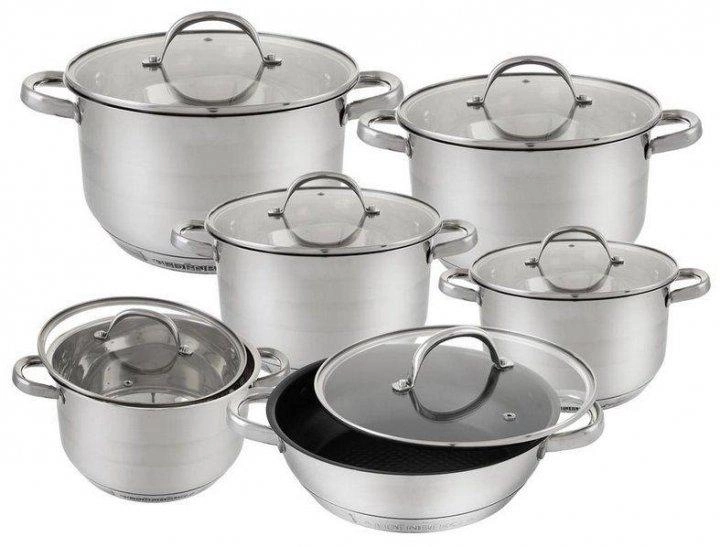 Набор посуды Edenberg EB-2120 из нержавеющей стали 12 предметов (57-46-EB-2120)