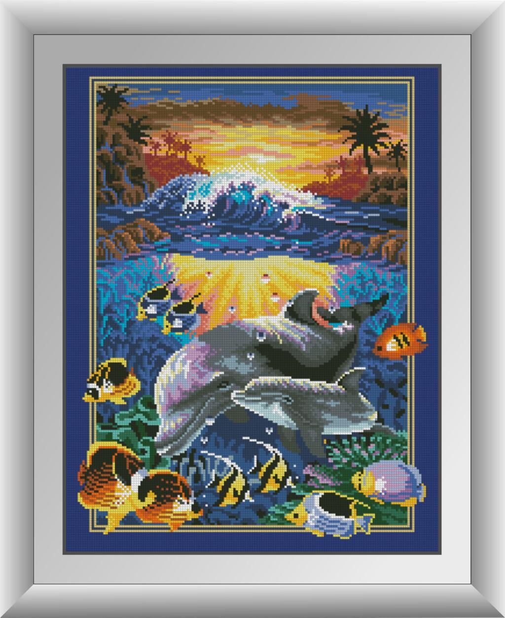 Алмазная мозаика Dream Art Подводный мир 40x52 см (DA.30205)
