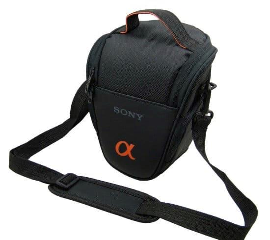 Сумка-чехол для фотокамеры Sony Alpha противоударная Черный (IBF006B)