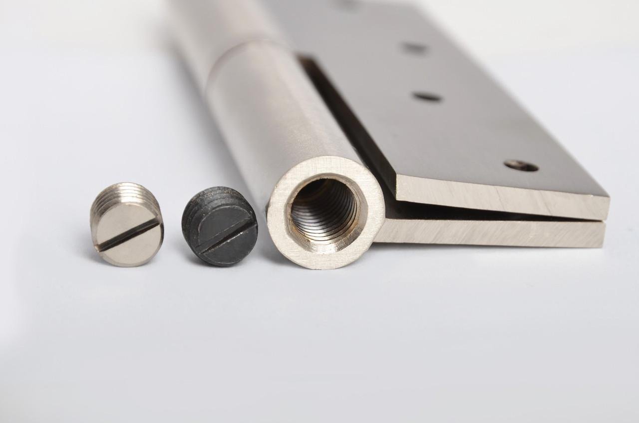 Петля дверна Siba посилена з регулюванням права 120 мм Полірована латунь (1BB 120х80х4мм BP D=16 мм) - фото 3 Петля дверна Siba посилена з регулюванням права 120 мм Полірована латунь (1BB 120х80х4мм BP D=16 мм) - фото 3