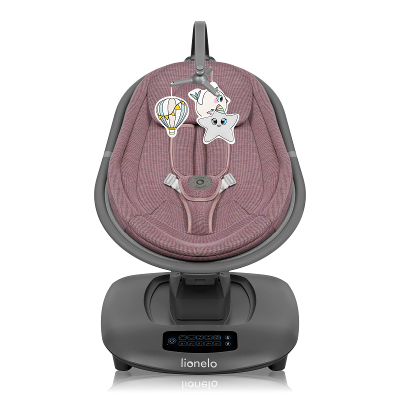 Кресло-качалка Lionelo BLOSSOM Pink/Mauve