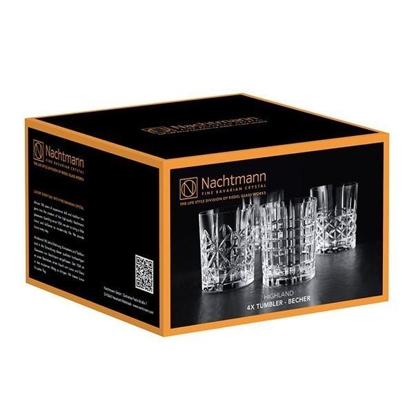 Набор стаканов Nachtmann Highland 4 предмета (000021200) - фото 2 Набор стаканов Nachtmann Highland 4 предмета (000021200) - фото 2