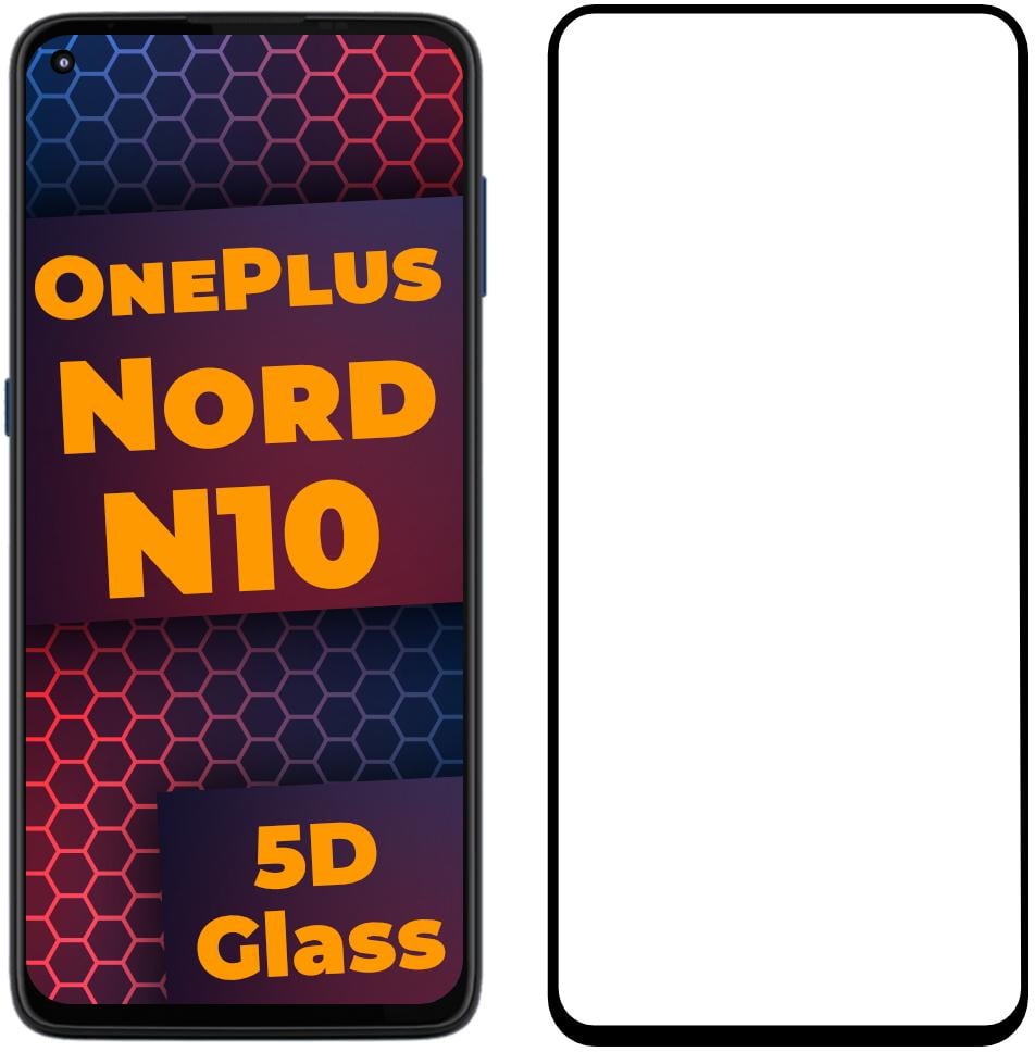 Стекло 5D OnePlus Nord N10 защитное Full Glue (24569) Стекло 5D OnePlus Nord N10 защитное Full Glue (24569)